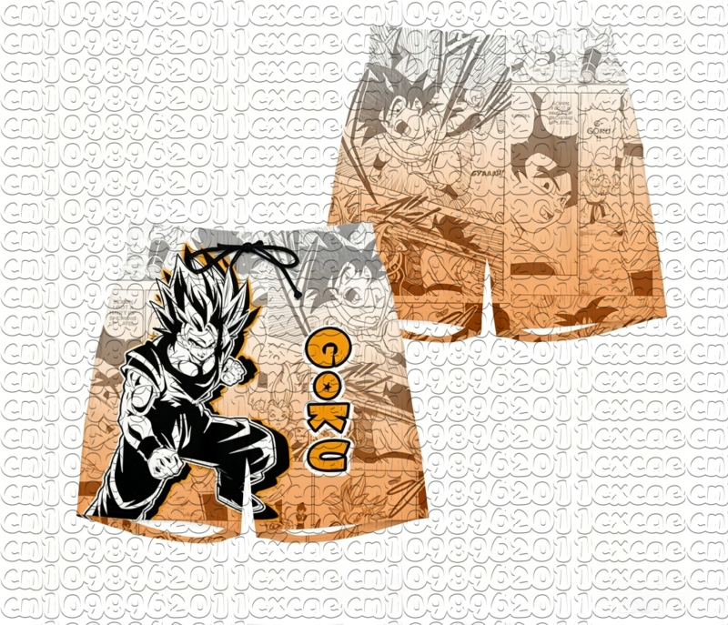 Summer Clothing Styles Men - 2026 Summer Dragon Ball Goku Manga