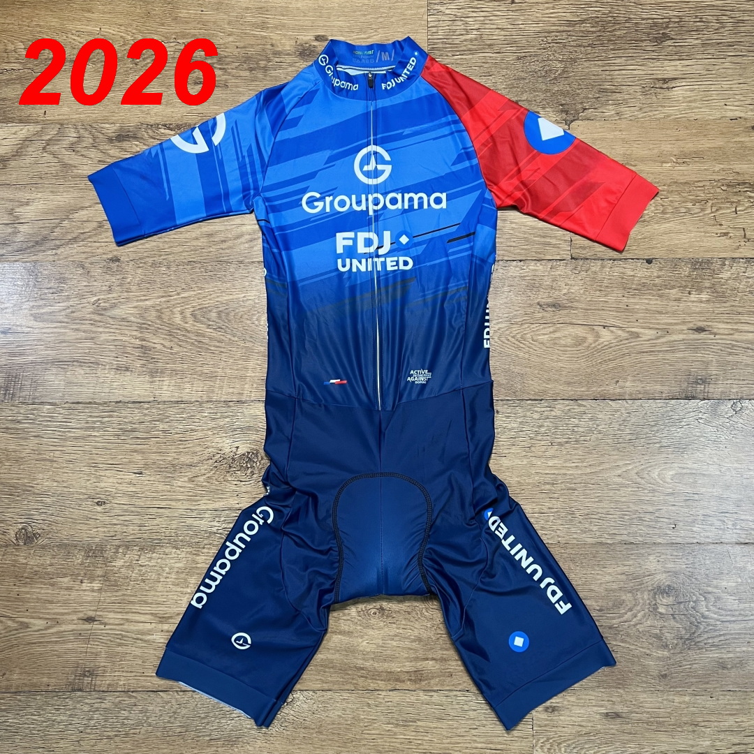 Summer Clothing Material - LASER CUT Skinsuit 2025 2026 GROUPAMA