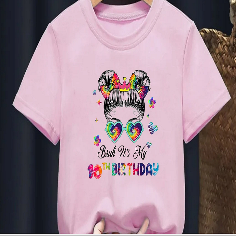 Summer Clothing Gif - New It's My 7/8/10th Birthday Girl