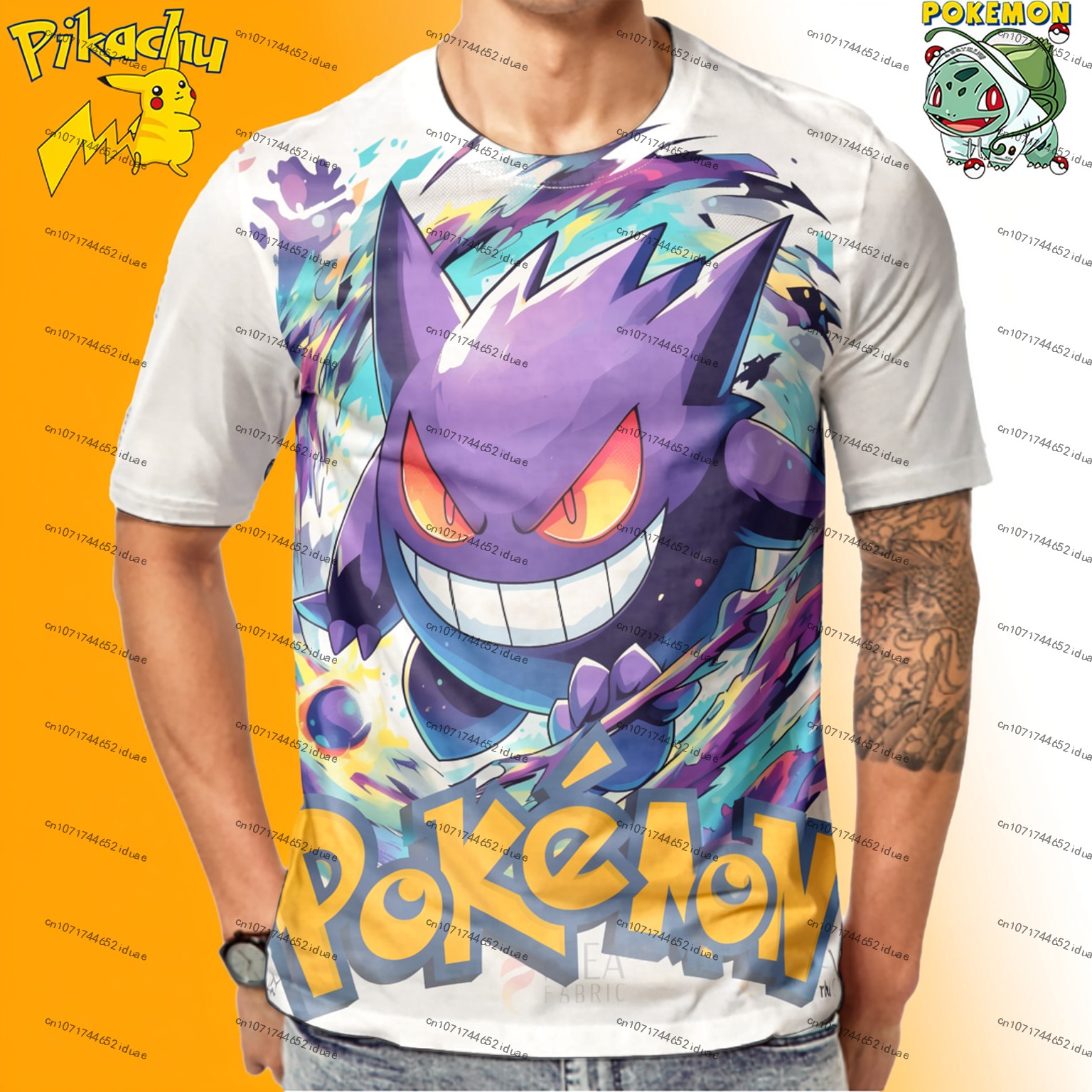 Summer Clothing Styles Men - New Men's Pokemon Print T-Shirts Unisex
