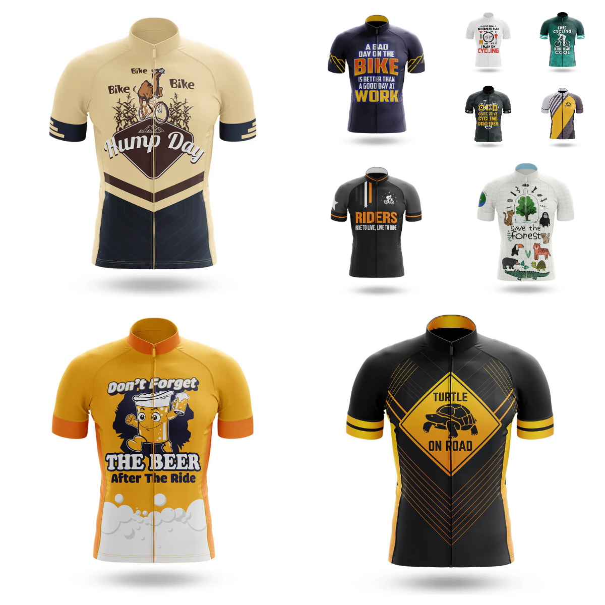 Summer Jumper Clothing - Live To Ride Cycling Jersey Clothes
