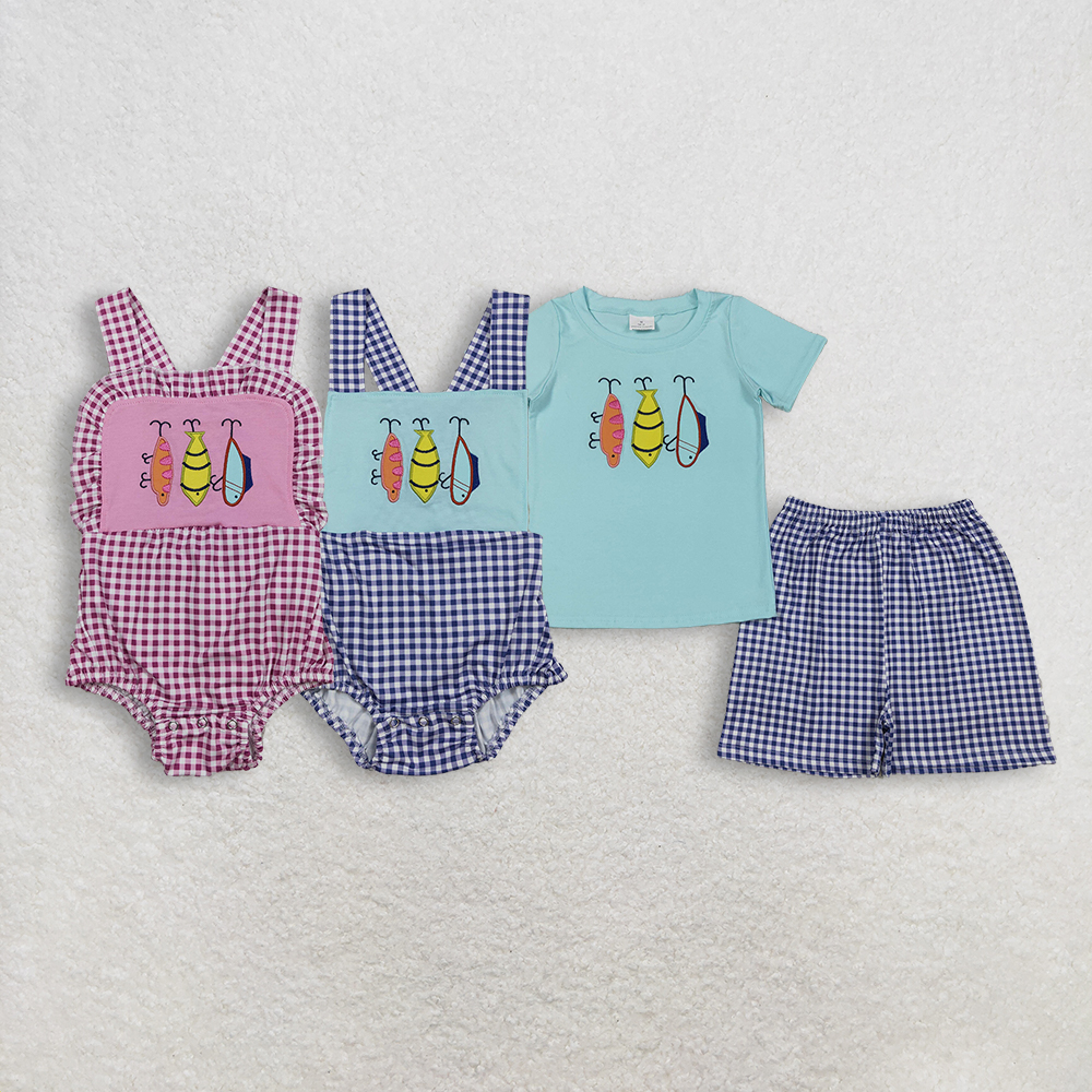 Summer Clothing Boutiques - z1211-10 SR3413 Wholesale Boutique boys Matching