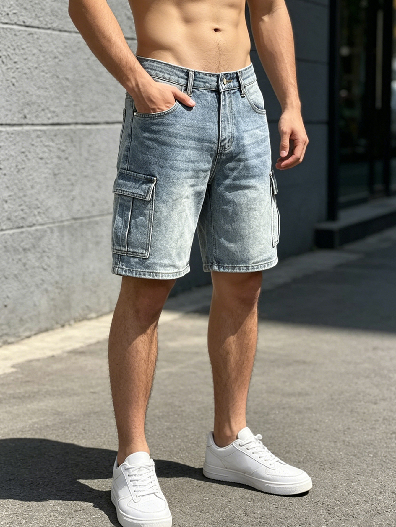 Summer Clothing Styles Men - Men workwear Jeans Denim Pants Clothing