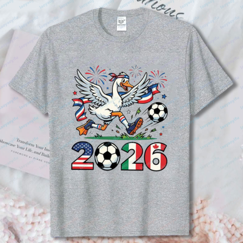 Summer Clothing Canada - Funny 2026 Soccer Goose Shirt 2026