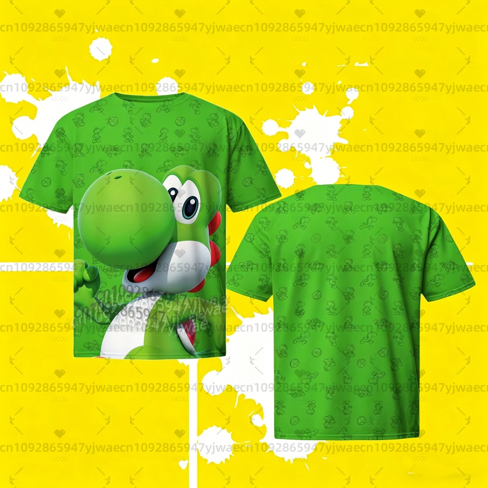 Summer Clothing Pieces - 2026 men Super Mario Bros. Yoshi