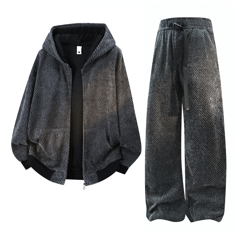 Men's Casual 2-Piece Sportswea - Summer Clothing Pieces ulasan dan harga