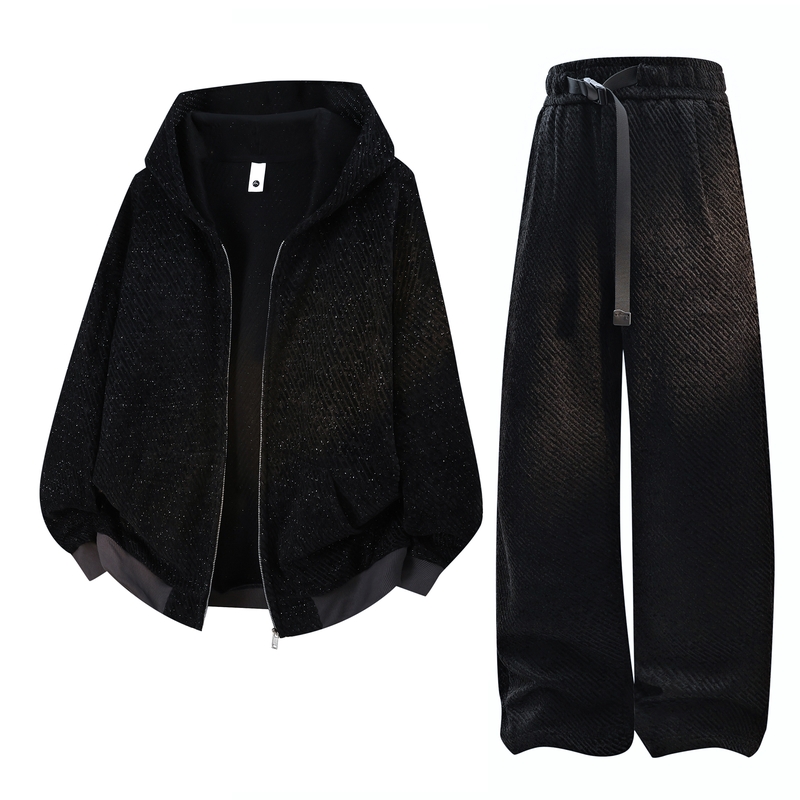 Men's Casual 2-Piece Sportswea - Summer Clothing Pieces ulasan dan harga
