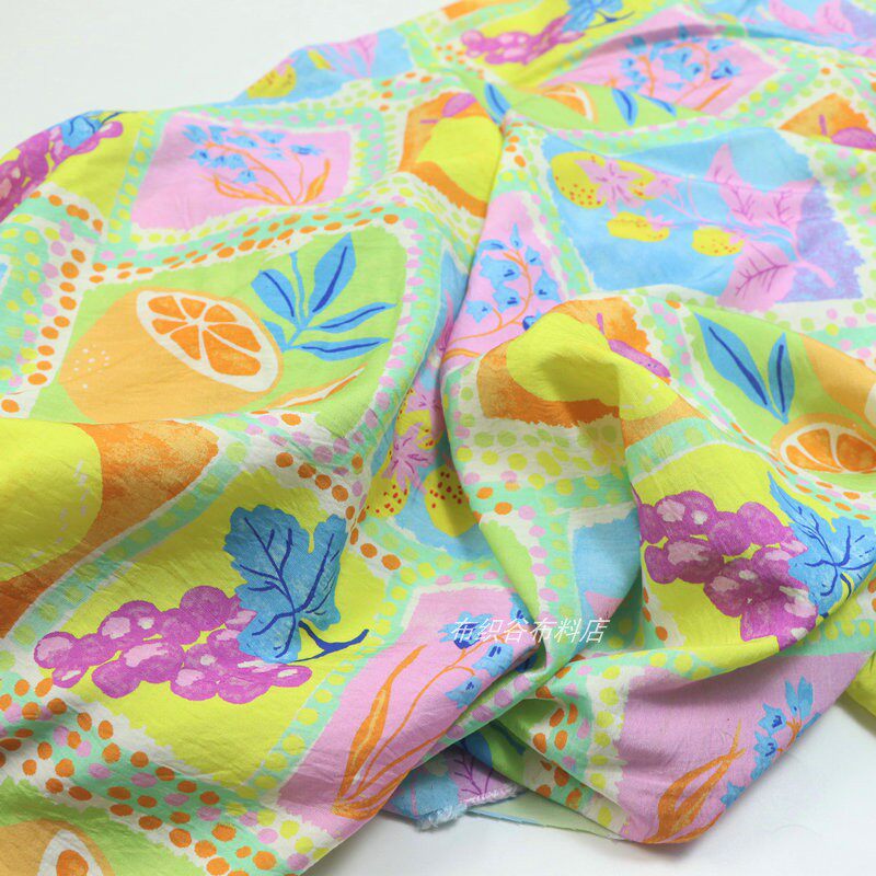 L100cm x W140cm Premium Colorf - Summer Clothing Material ulasan dan harga