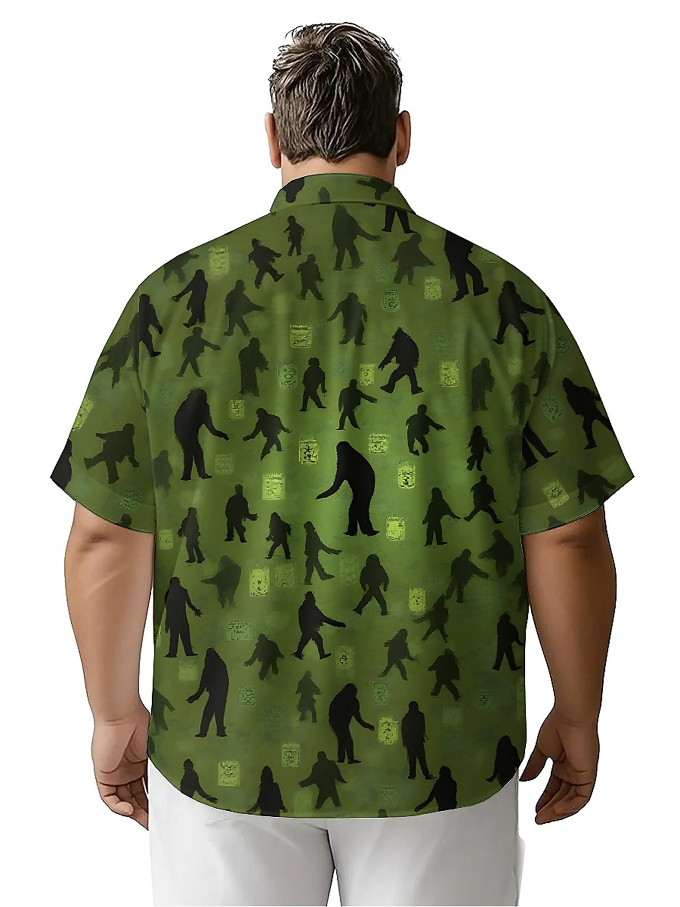 Men's Plus Size Hawaiian Shirt - Summer Clothing Plus ulasan dan harga