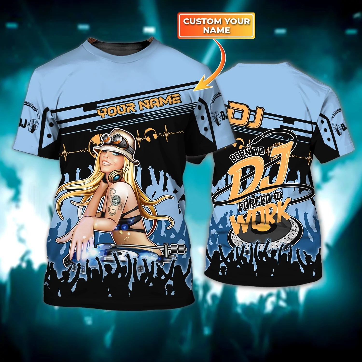 Newest Summer Men's T-shirt DJ - Summer Clothing Name ulasan dan harga