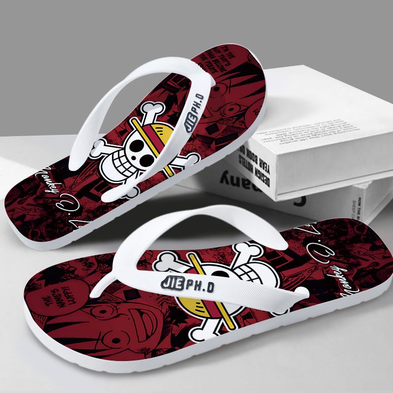 New One Piece anime flip-flops - Summer Clothing For Japan ulasan dan harga
