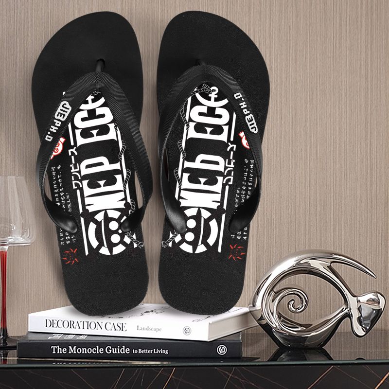 New One Piece anime flip-flops - Summer Clothing For Japan ulasan dan harga
