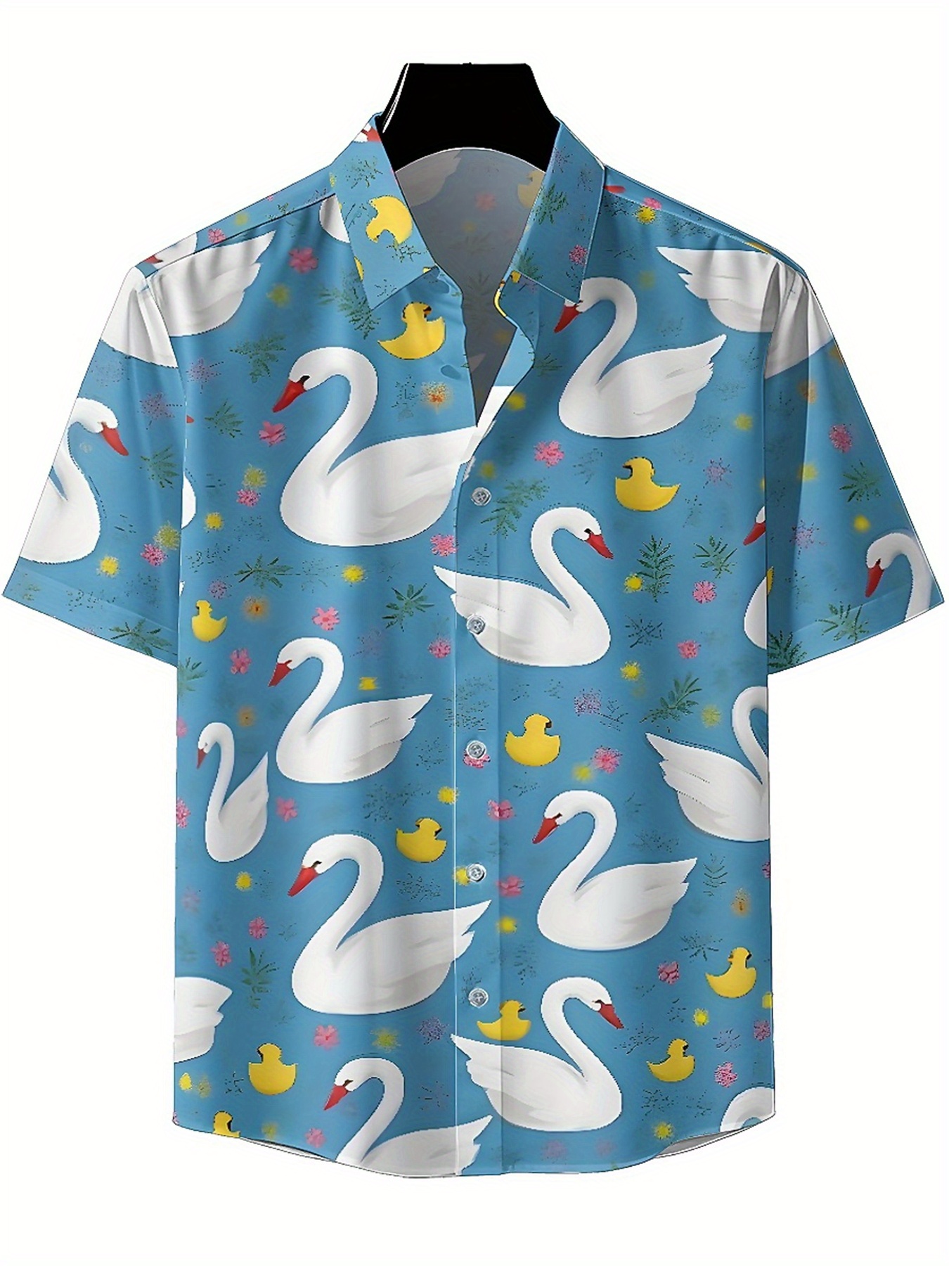 Men's Plus Size Hawaiian Shirt - Summer Clothing Plus ulasan dan harga