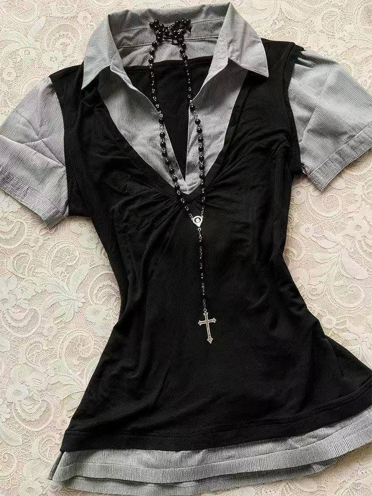 Fairy Grunge Aesthetic Tees Wo - Summer Clothing Aesthetic ulasan dan harga