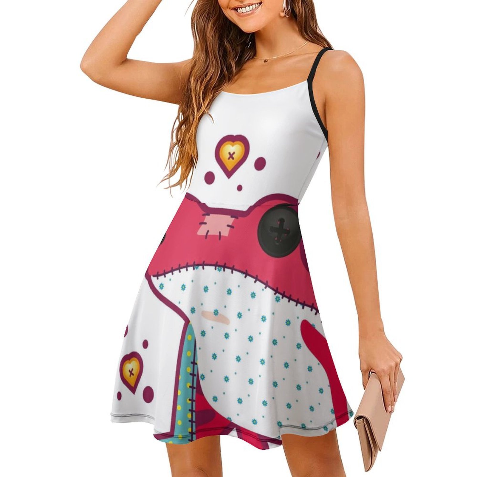 Ragdoll Frog Bohemian Sleevele - Summer Clothing Vacation ulasan dan harga