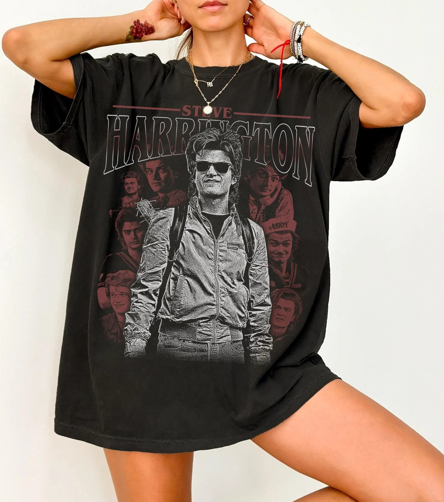 Steve Harrington T-Shirt Unise - Summer Clothing Gif ulasan dan harga