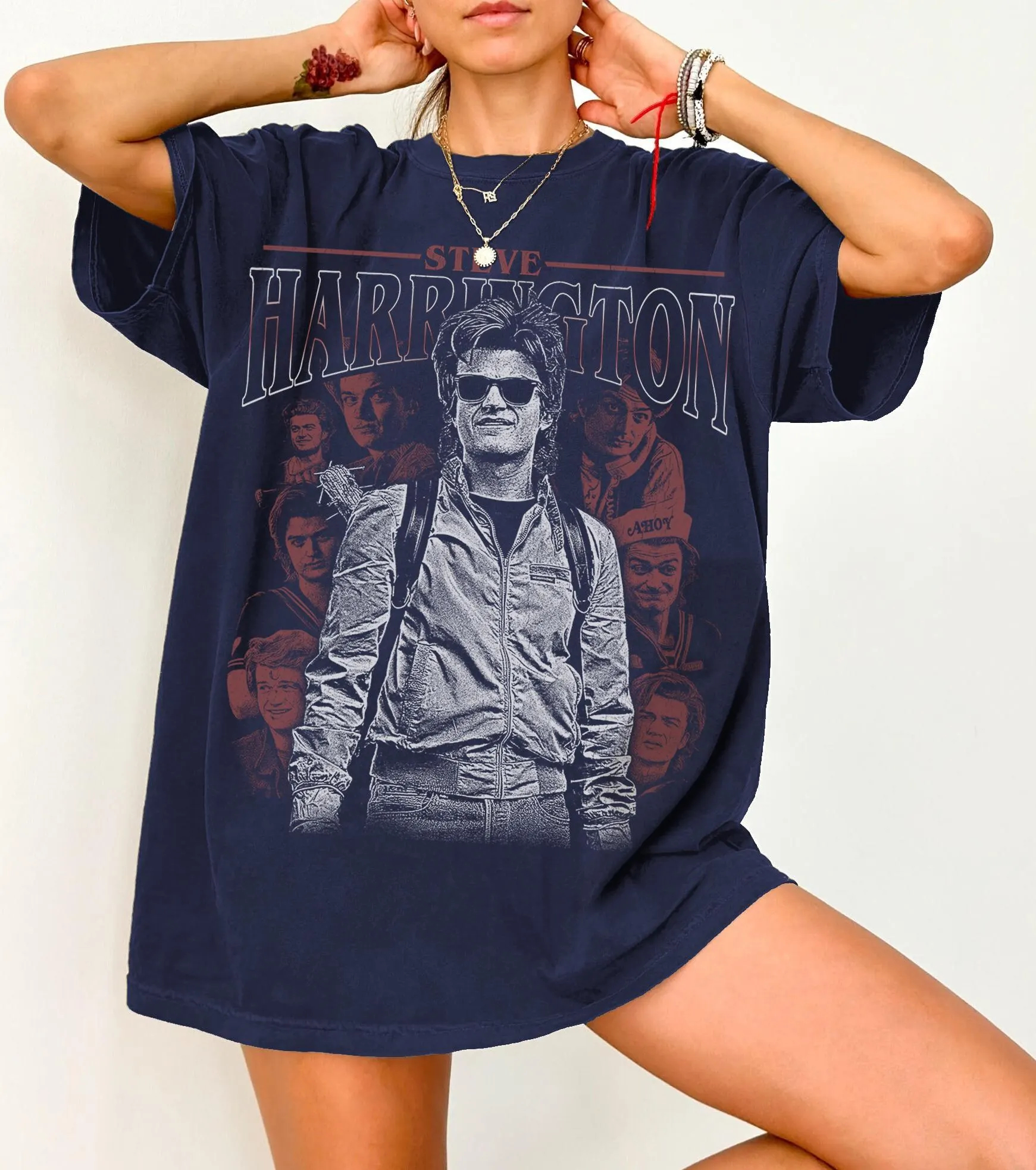 Steve Harrington T-Shirt Unise - Summer Clothing Gif ulasan dan harga