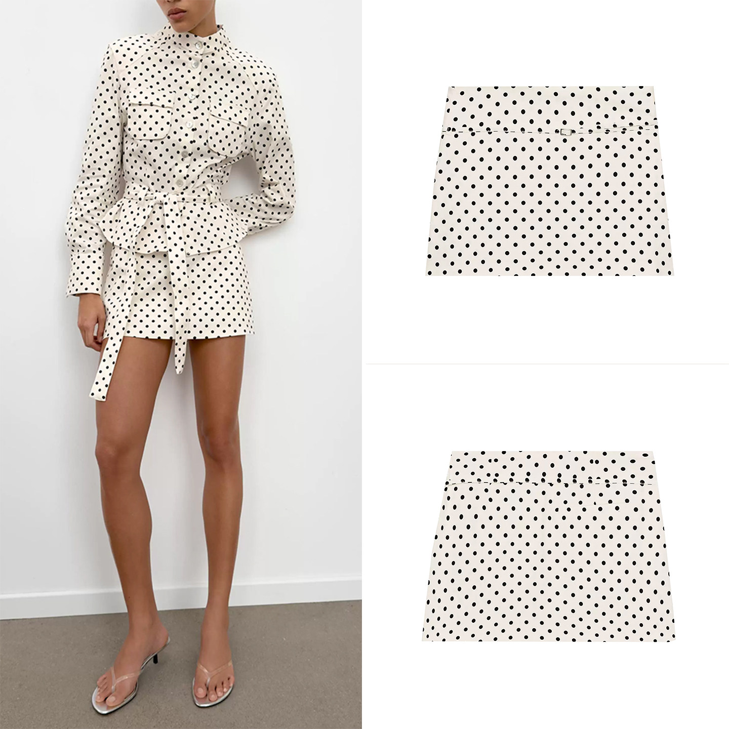 Fashionable A-Line Skirt with  - Summer Line Clothing Brand ulasan dan harga