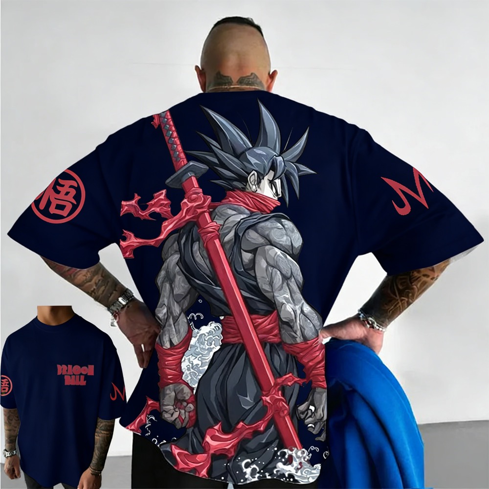 Plus Size Dragon Ball Summer A - Summer Clothing Styles Men ulasan dan harga