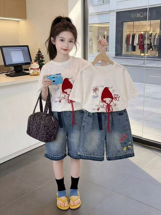 Girls Summer Short Sleeve T-Sh - Summer Clothing Online ulasan dan harga