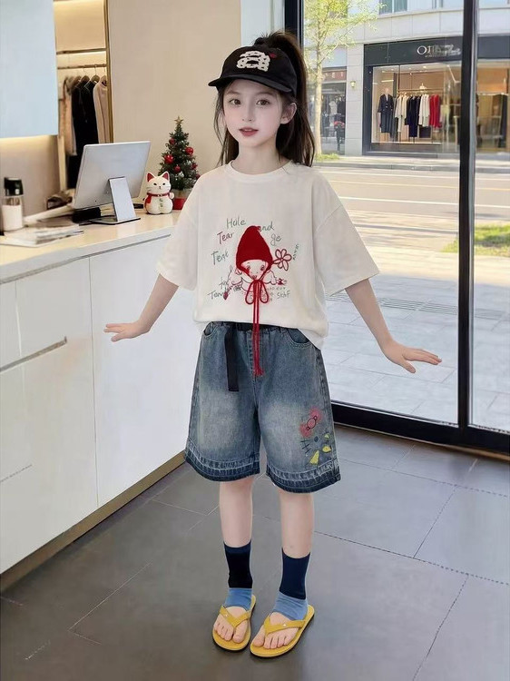Girls Summer Short Sleeve T-Sh - Summer Clothing Online ulasan dan harga
