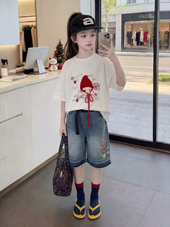 Girls Summer Short Sleeve T-Sh - Summer Clothing Online ulasan dan harga