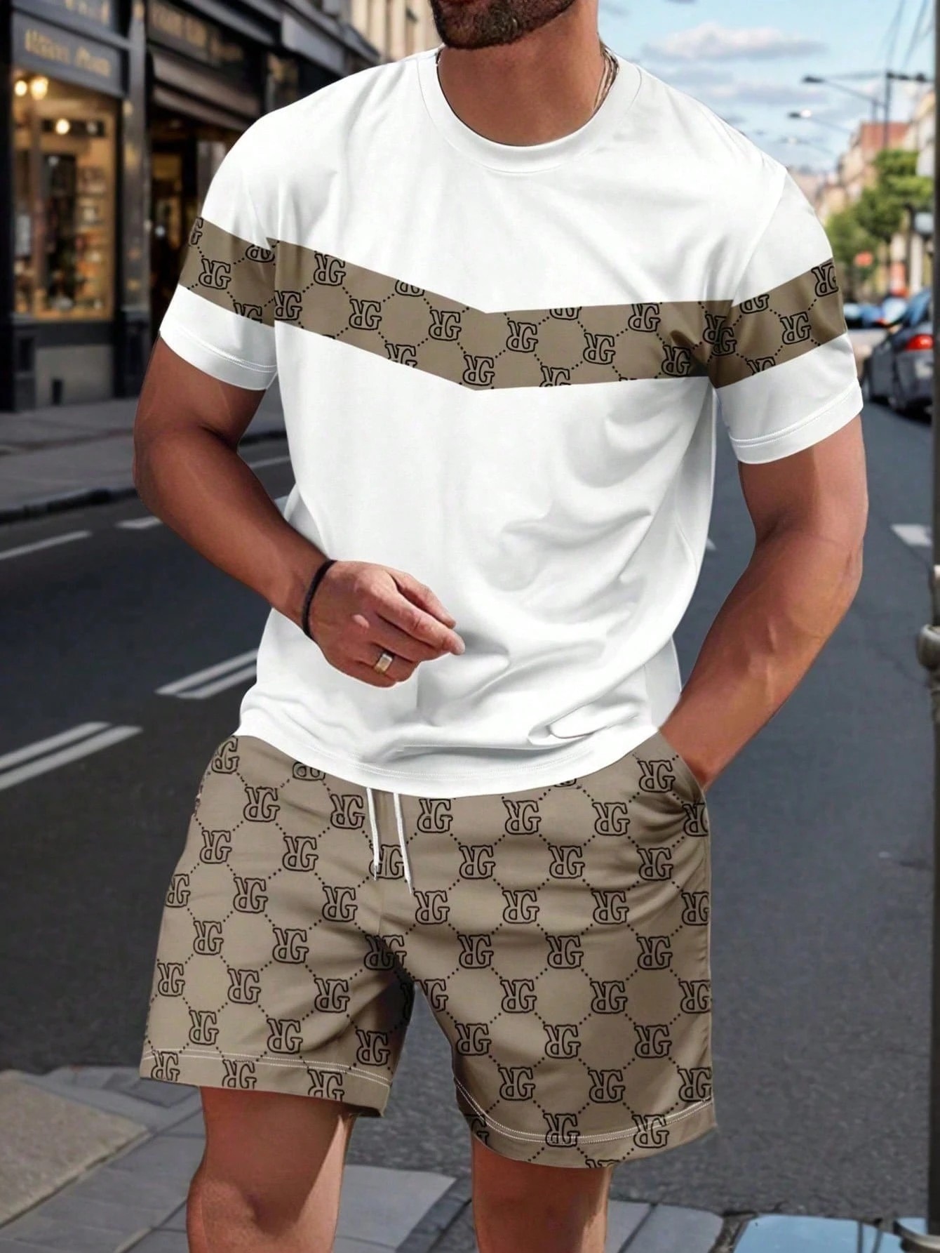 2026 Summer Men's Suit with 3D - Summer Clothing Styles Men ulasan dan harga