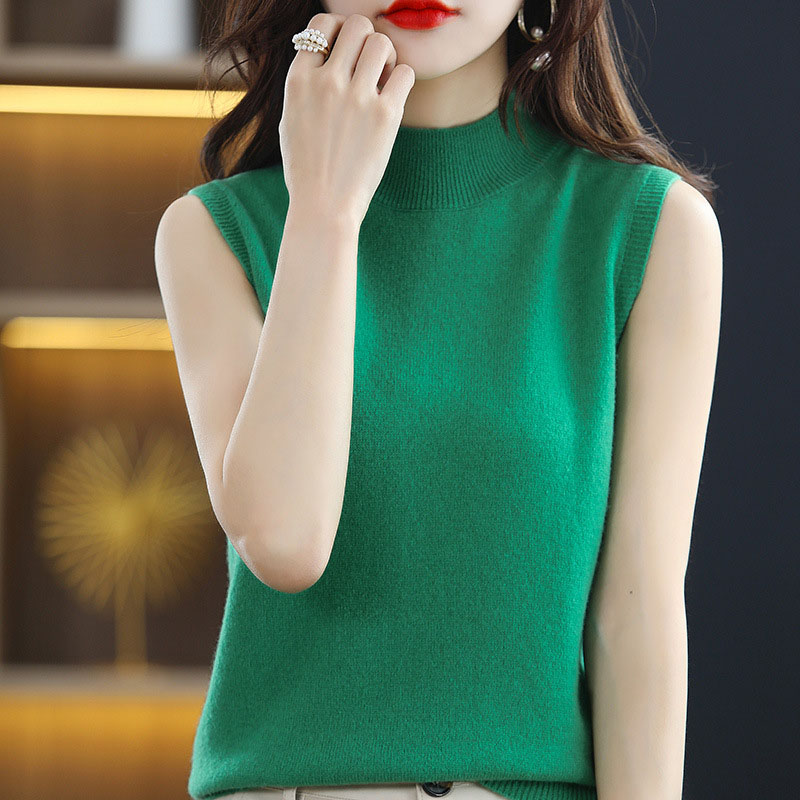 Women's Clothing Half high nec - Summer Jumper Clothing ulasan dan harga