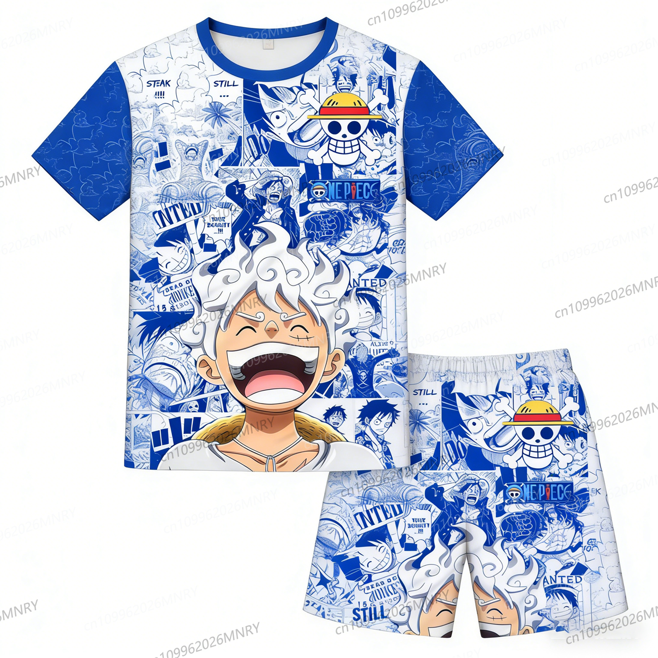 Anime One Piece 2 piece set Co - Summer Clothing Pieces ulasan dan harga