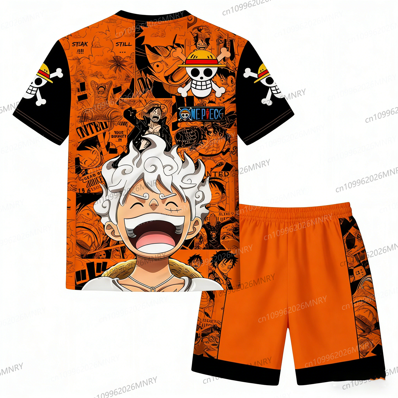 Anime One Piece 2 piece set Co - Summer Clothing Pieces ulasan dan harga