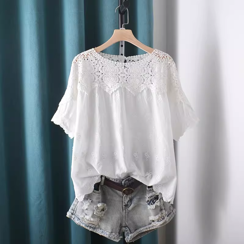 2026 Hollow Out Lace Patchwork - Summer Clothing For Japan ulasan dan harga