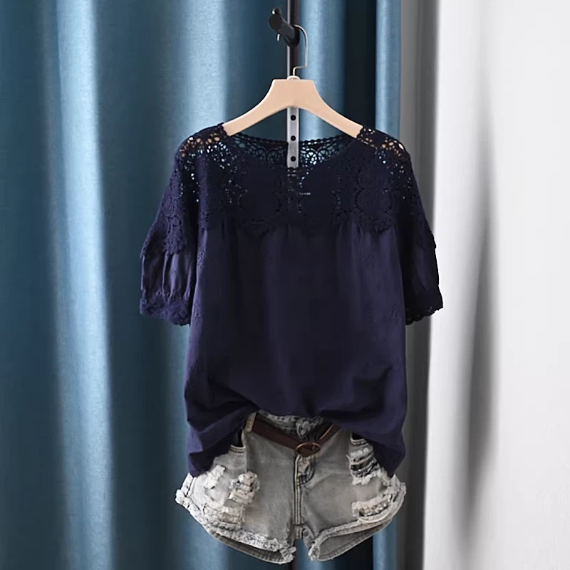 2026 Hollow Out Lace Patchwork - Summer Clothing For Japan ulasan dan harga