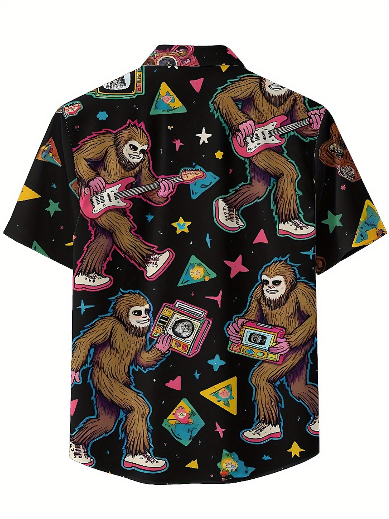 Men's Plus Size Hawaiian Shirt - Summer Clothing Plus ulasan dan harga
