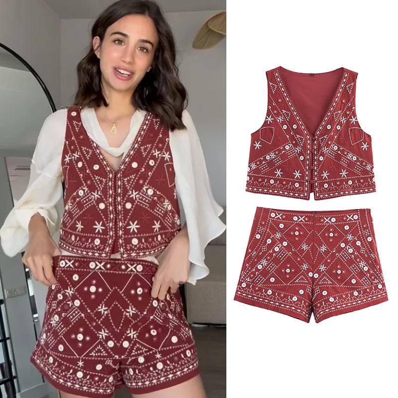 Y2k Set New Two Piece Women's  - Summer Clothing Vacation ulasan dan harga