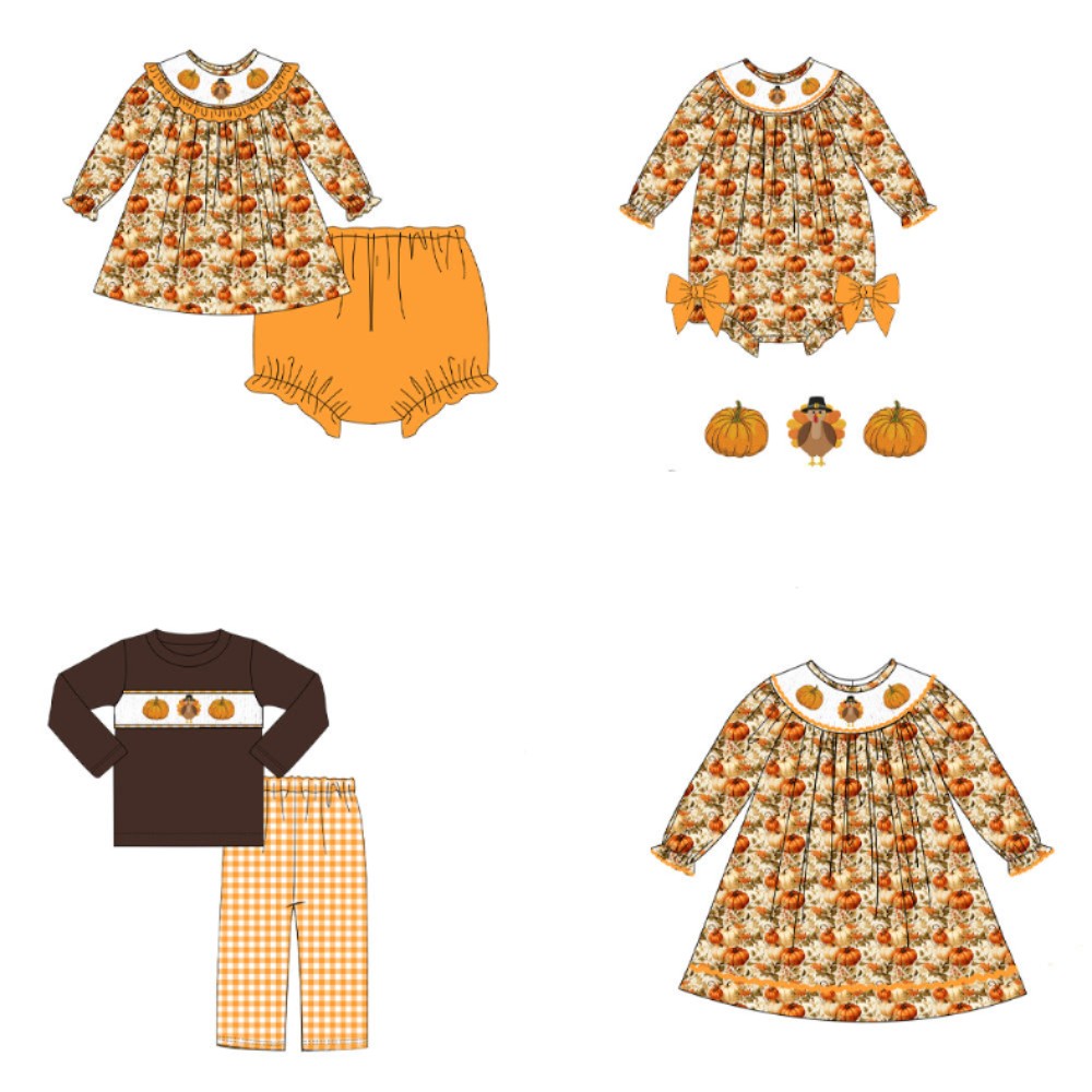Autumn Print Children's Clothi - Summer Clothing Boutiques ulasan dan harga