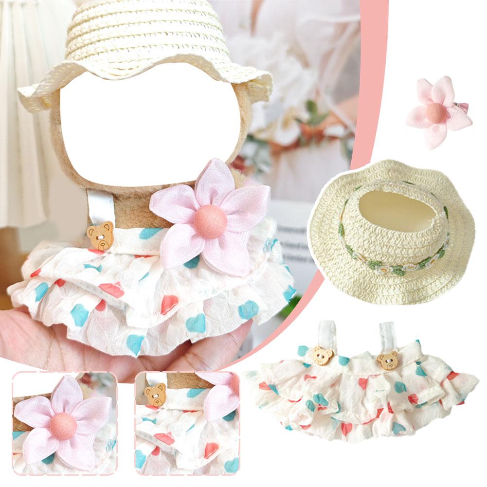 17cm Doll's Clothes For Labubu - Summer Clothing Gif ulasan dan harga