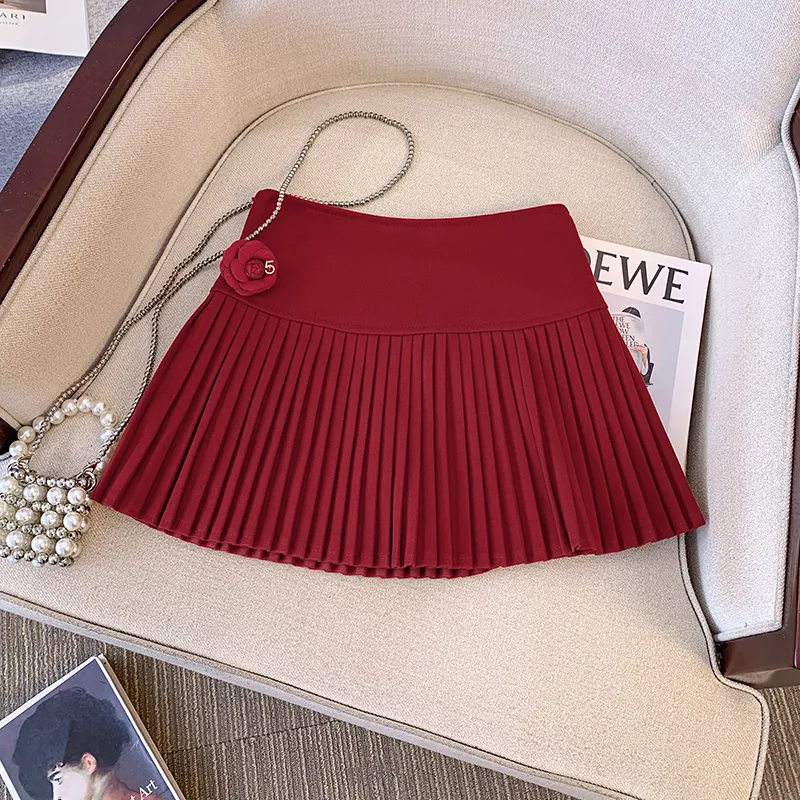 High Waist Pleated Skirt Anew  - Summer Line Clothing Brand ulasan dan harga