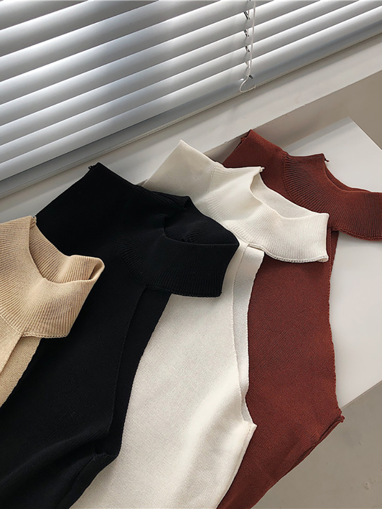 Knitted Sweater Off Shoulder P - Summer Jumper Clothing ulasan dan harga