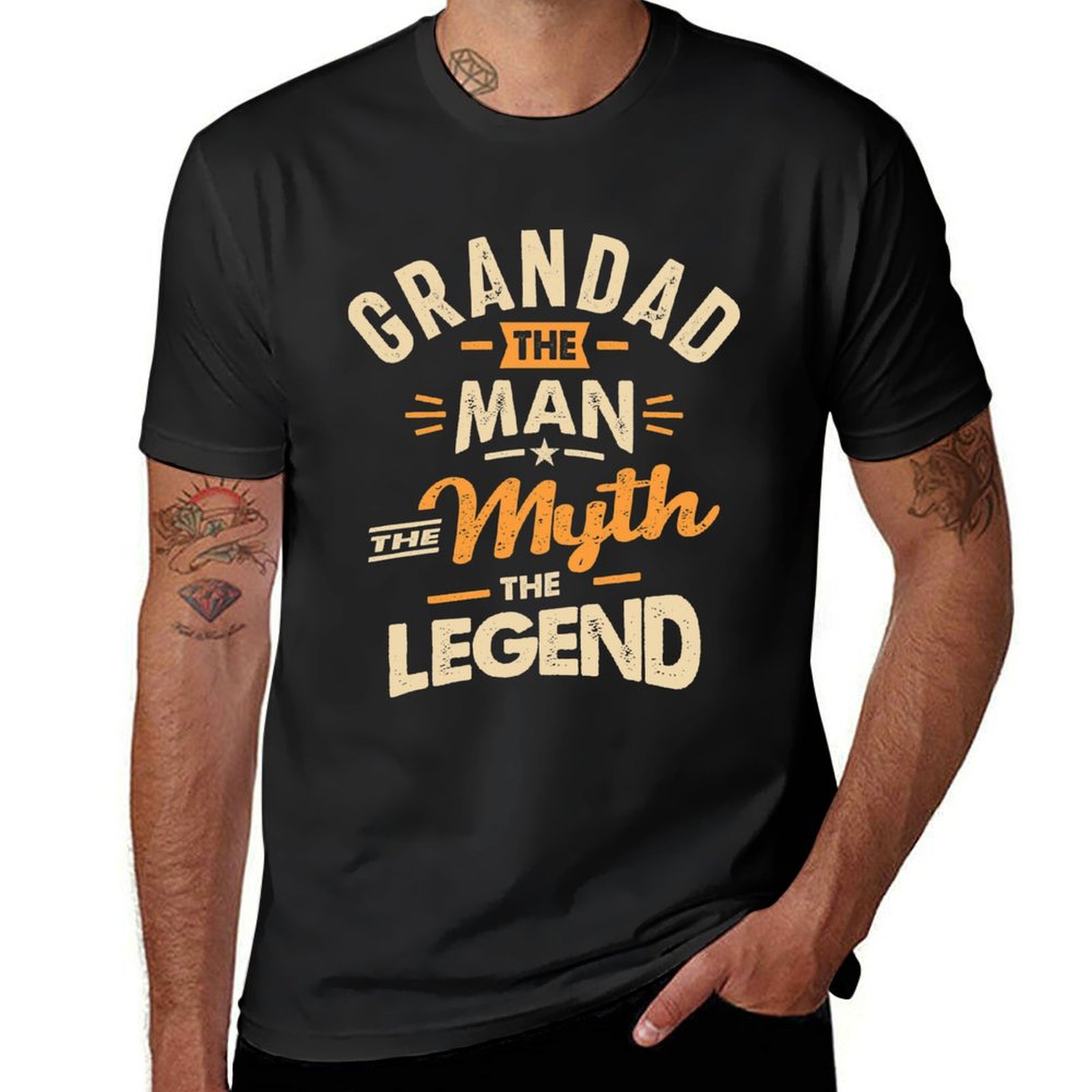 Grandad The Man Myth Legend -  - Summer Clothing Aesthetic ulasan dan harga