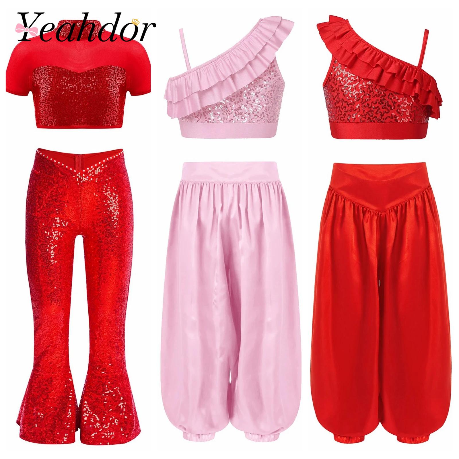 Children Shiny Sequins Dance C - Summer Clothing For Girls ulasan dan harga