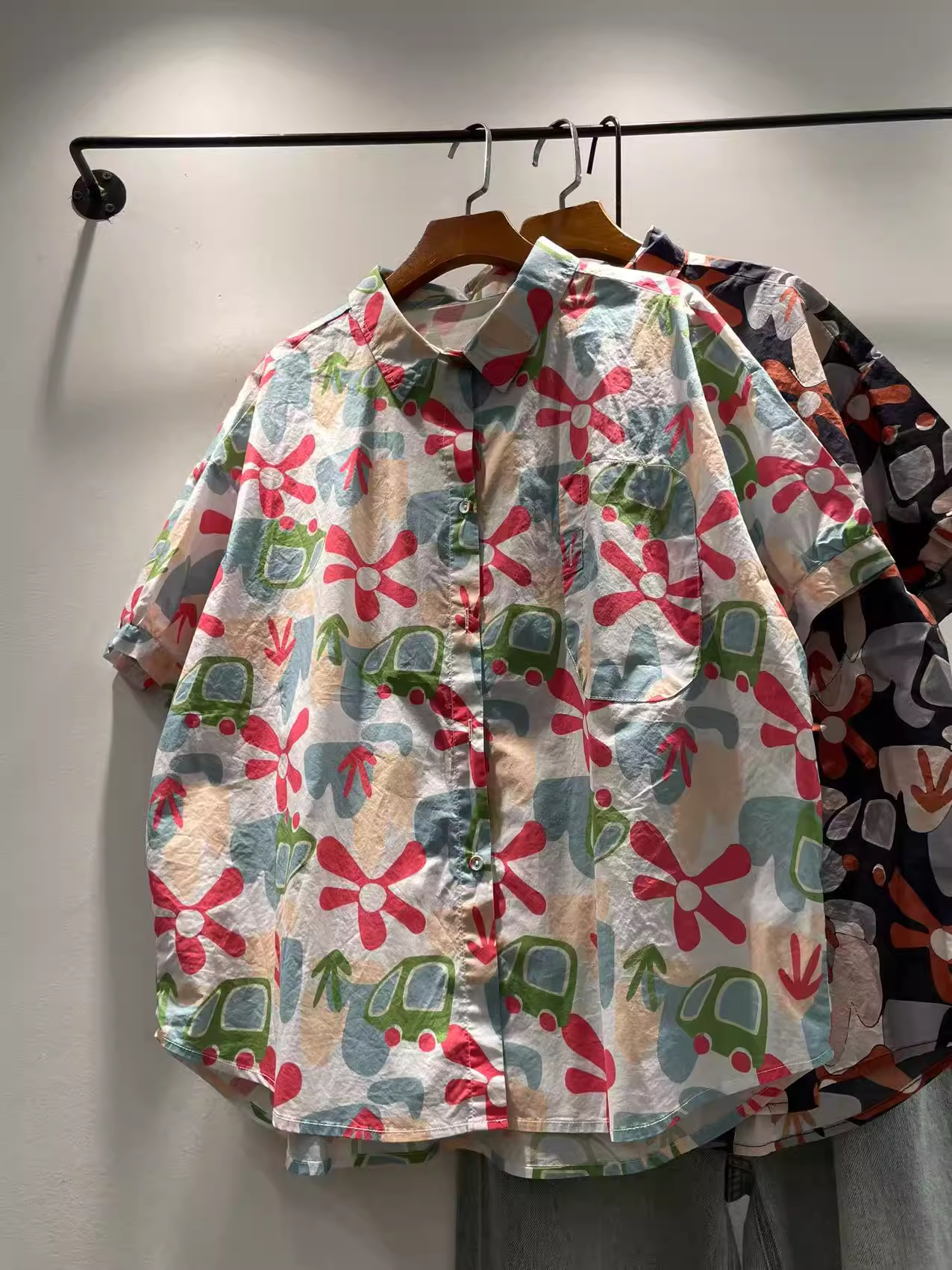 Bust 122cm harajuku fashion wo - Summer Clothing For Japan ulasan dan harga