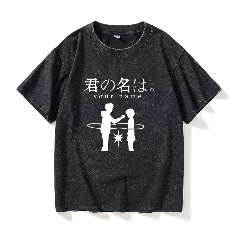 Loose Cotton round Neck Short  - Summer Clothing Name ulasan dan harga