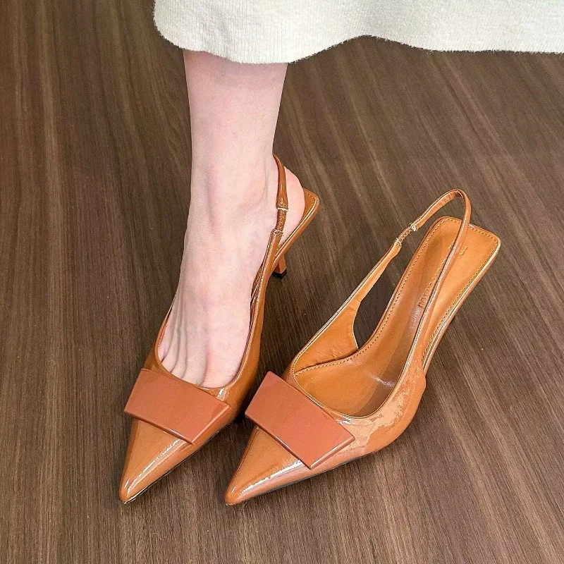 Fashion Square Buckle Pointed  - Summer Clothing Offers ulasan dan harga
