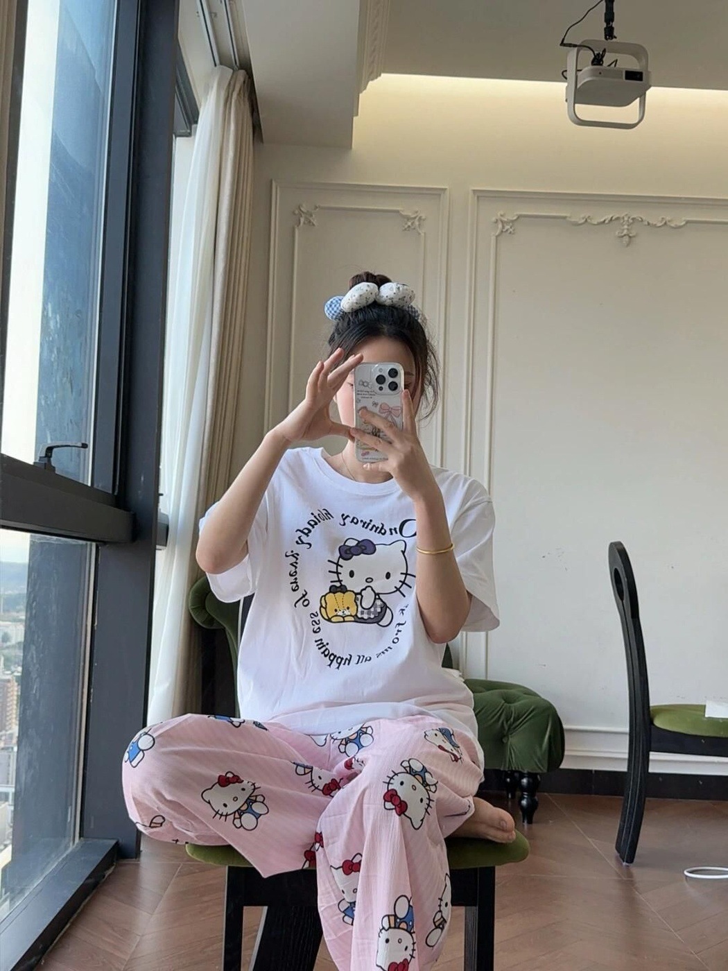 2026 Summer Hello Kitty Hug Be - Summer Clothing Aesthetic ulasan dan harga