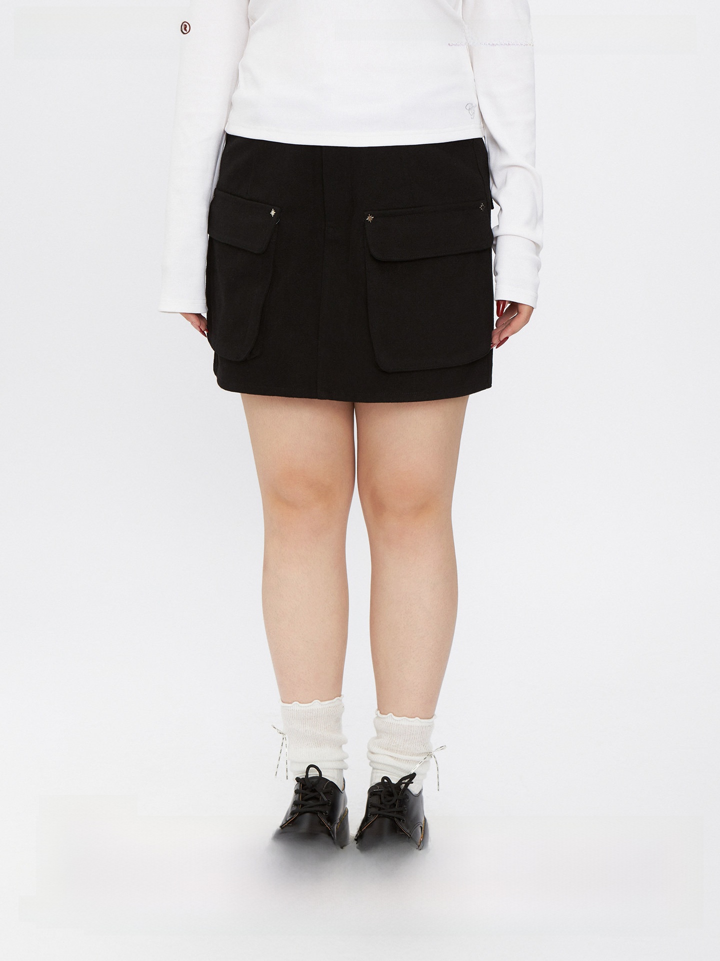 High Waist A-Line Half Skirt w - Summer Line Clothing Brand ulasan dan harga