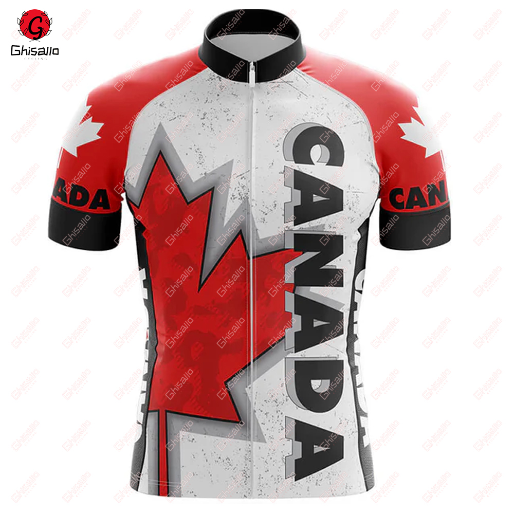 Canada Cycling Jersey for Men, - Summer Clothing Canada ulasan dan harga