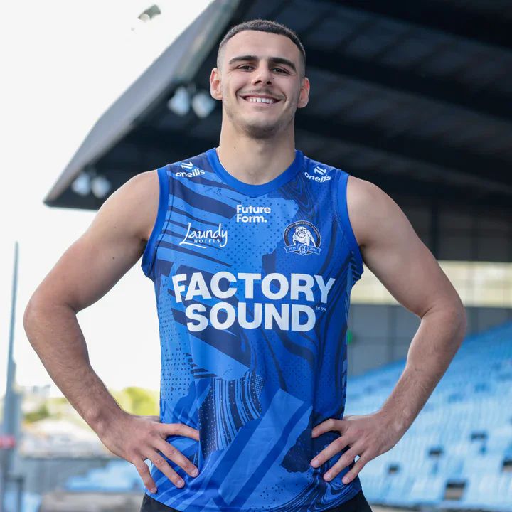 Bulldogs 2026 Home/Blue Traini - Summer Clothing Name ulasan dan harga