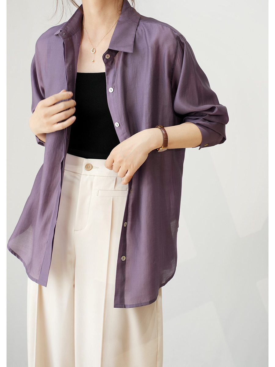 Ladies Thin Shirt RAYON Wood F - Summer Clothing Online ulasan dan harga