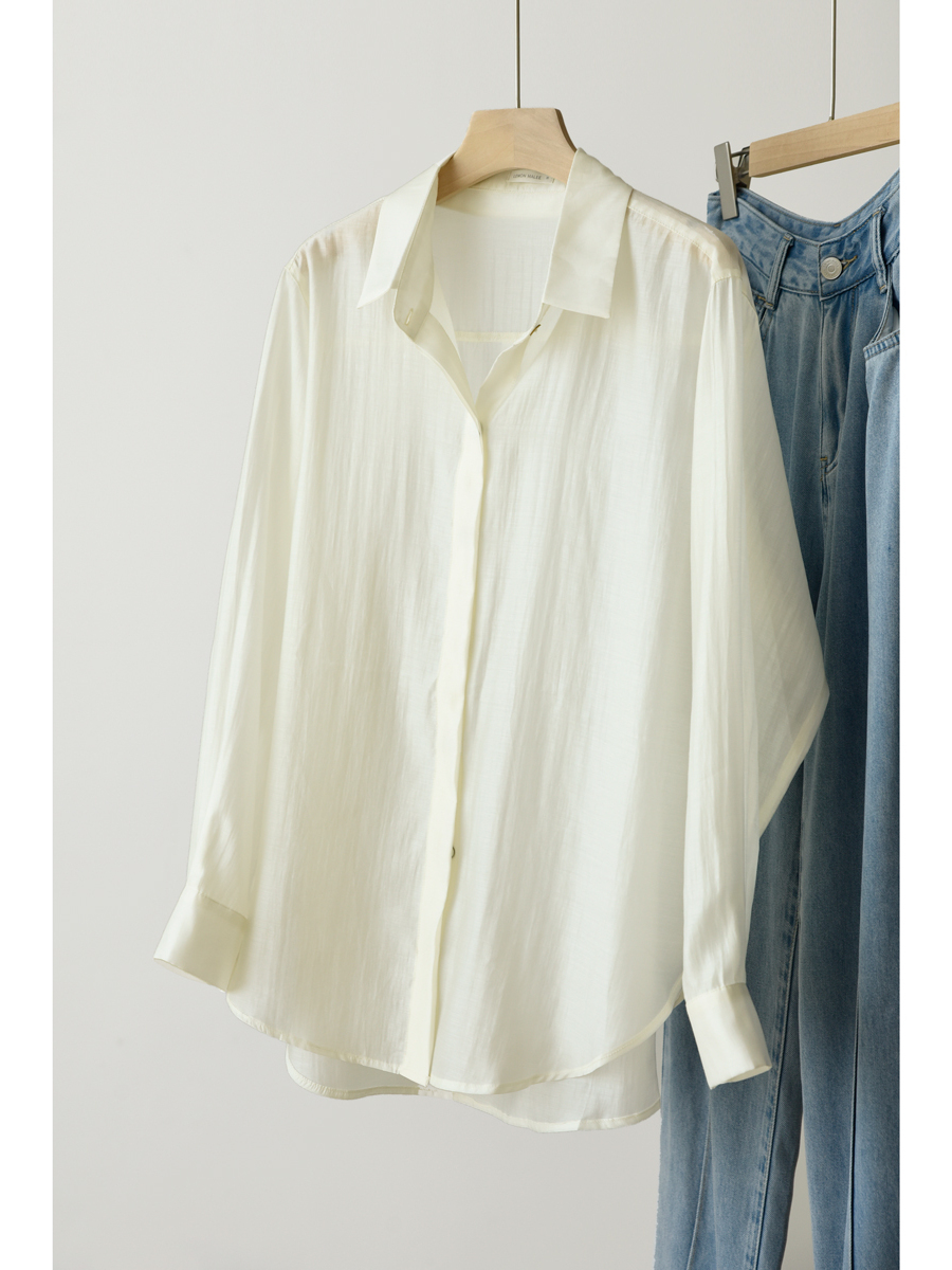 Ladies Thin Shirt RAYON Wood F - Summer Clothing Online ulasan dan harga