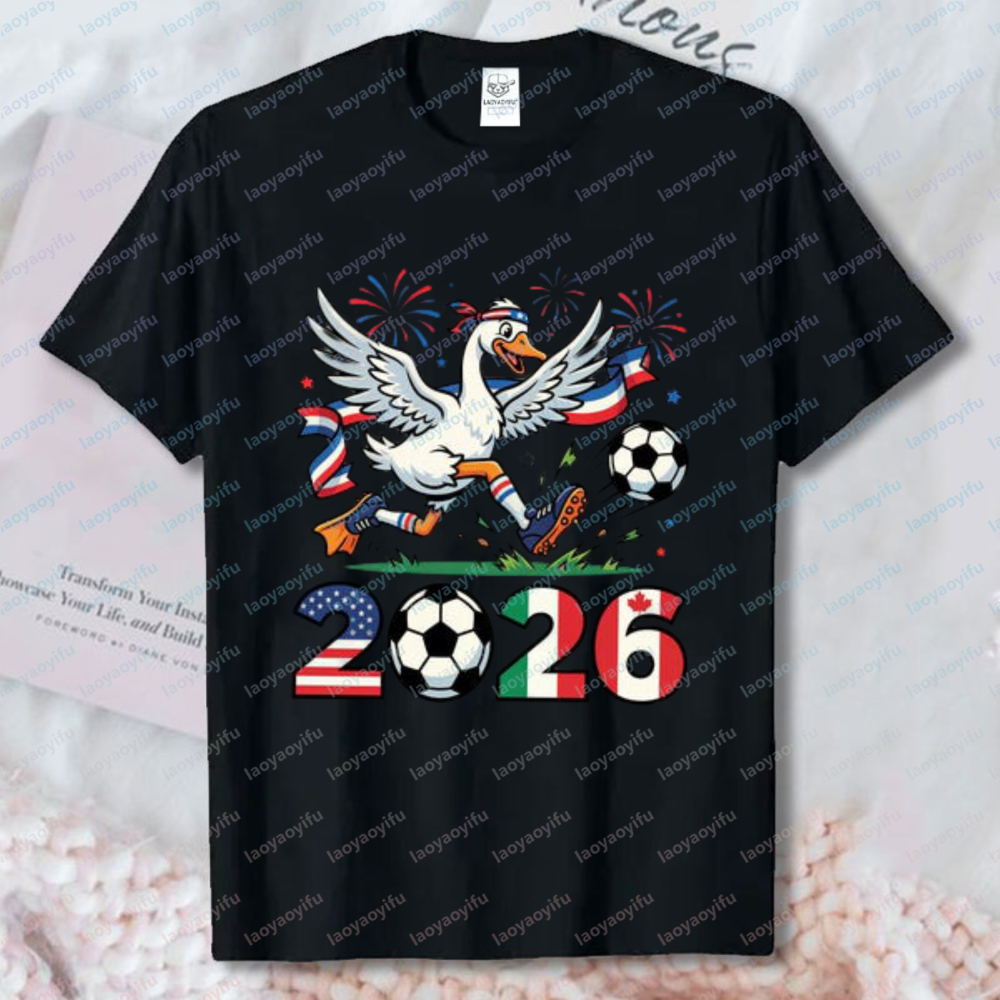 Funny 2026 Soccer Goose Shirt  - Summer Clothing Canada ulasan dan harga